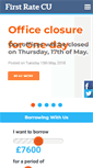 Mobile Screenshot of firstratecu.co.uk
